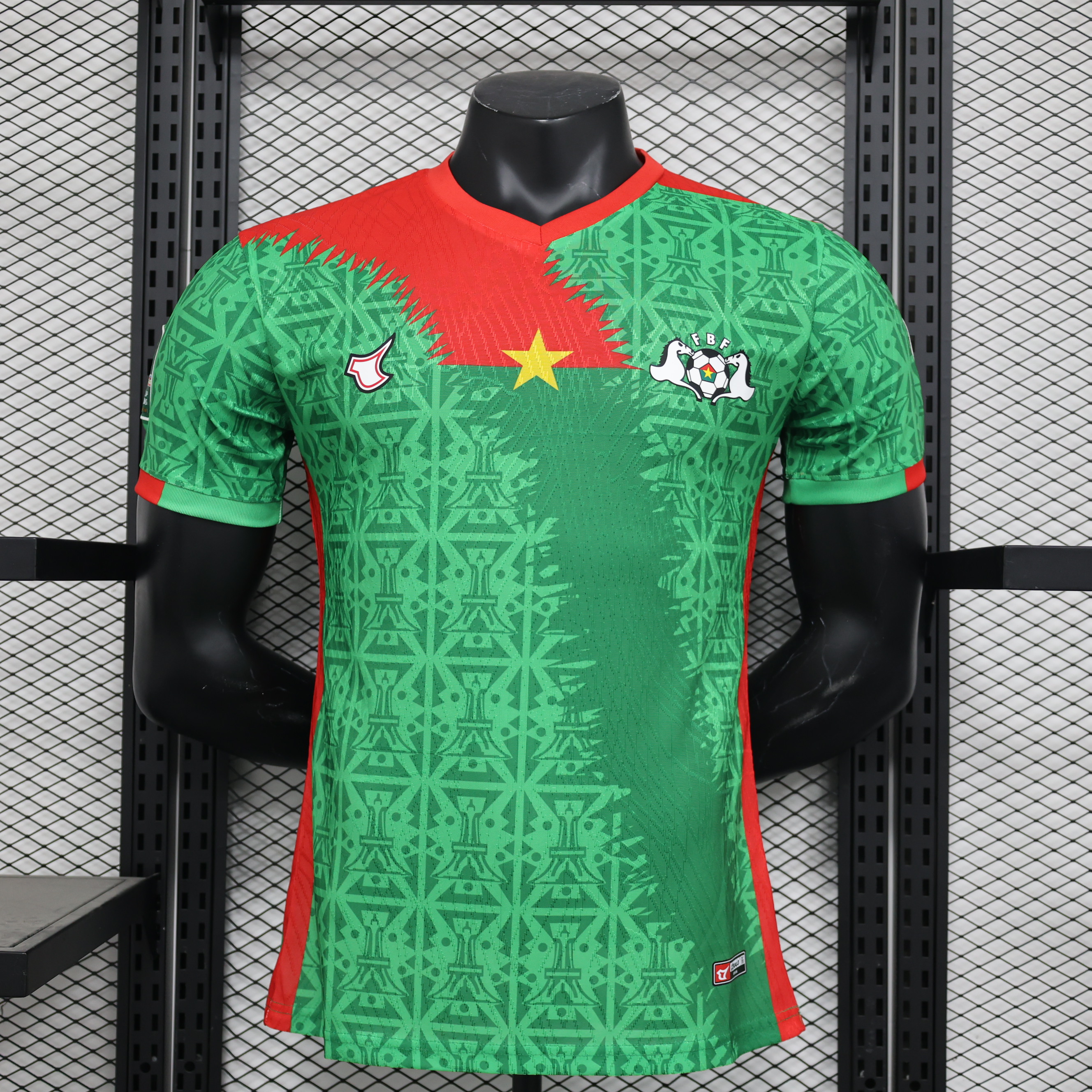 Burkina Faso 23-24 Home Stadium Jersey - Player Version